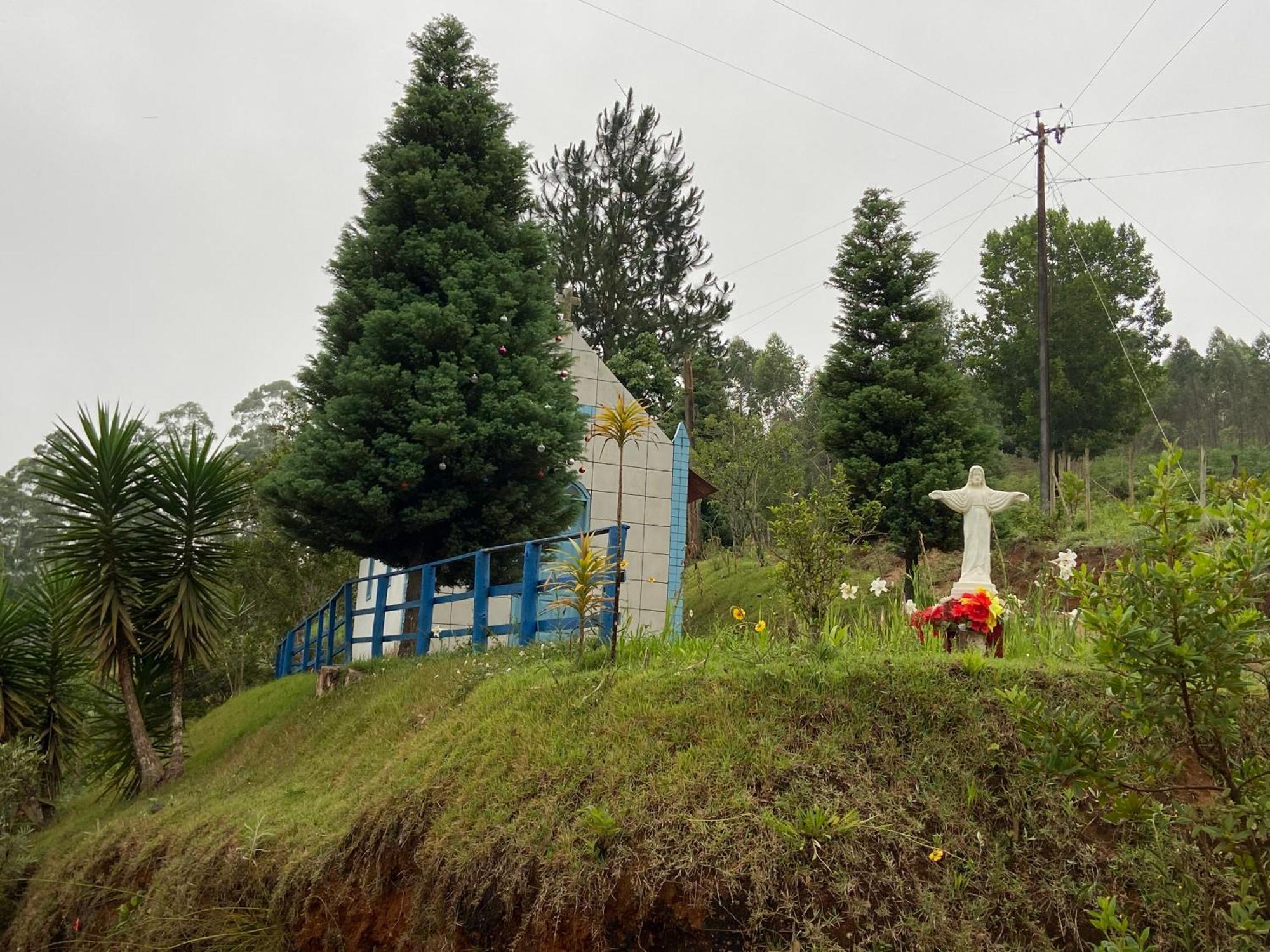 CHALÉ DA ESTÂNCIA Santa teresa - ES Alto São Lourenço- próximo ao circuito Caravaggio Exterior foto